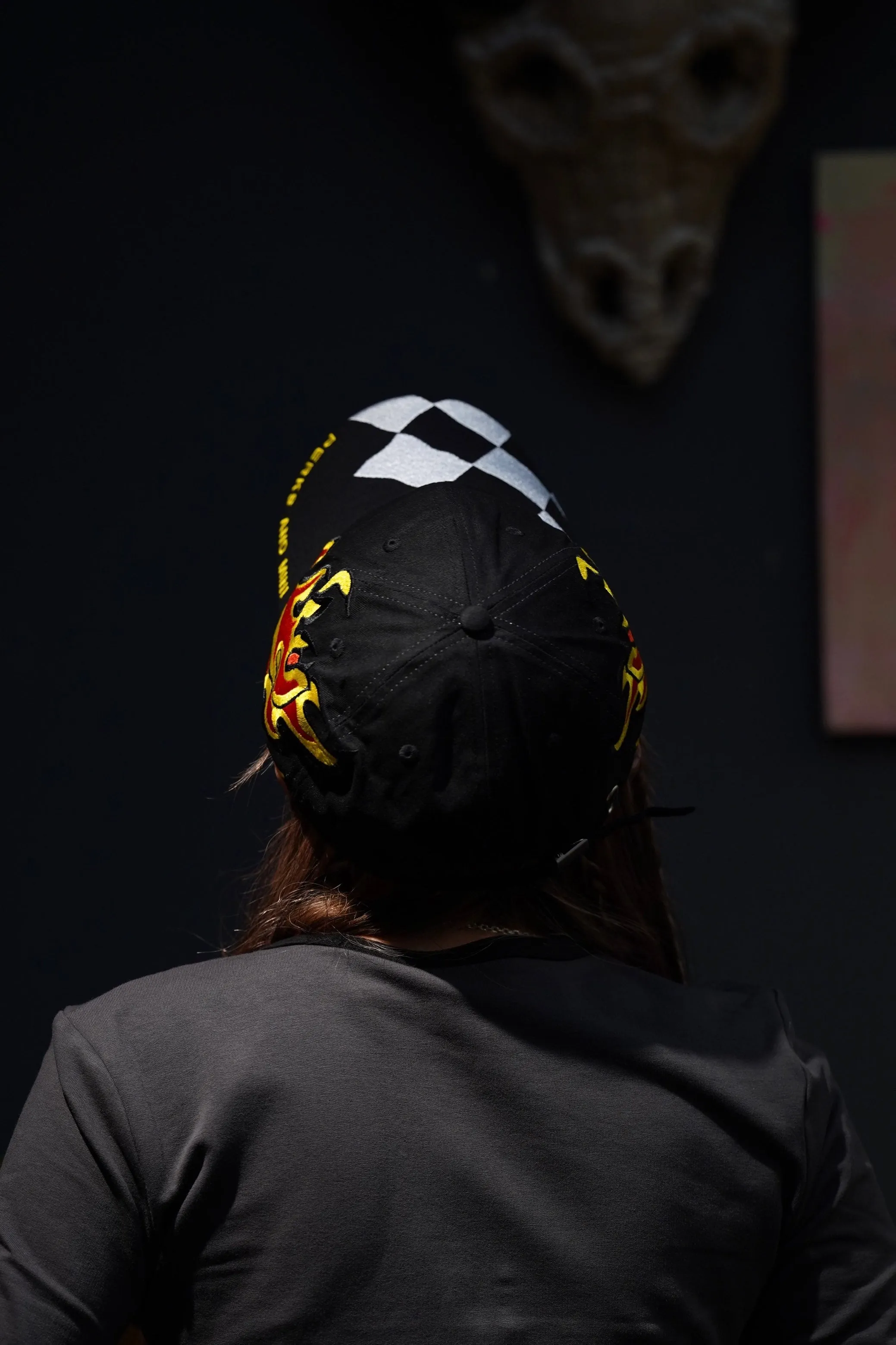 P.A.M FIRE STARTER BASEBALL CAP (BLACK)