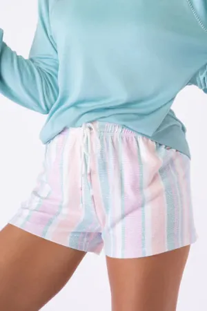 PJ Salvage Baja Bebe Stripe Shorts