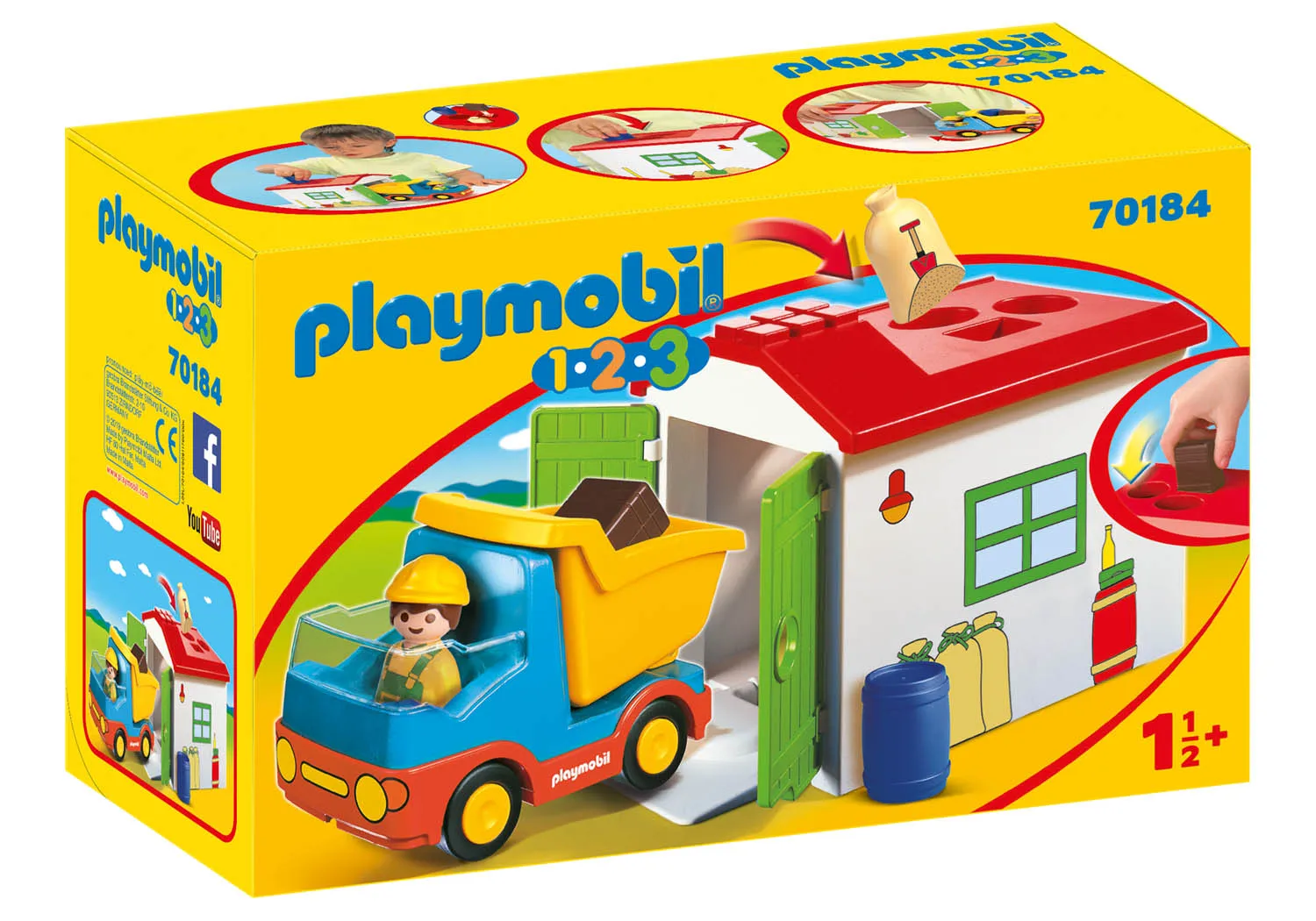 Playmobil 1.2.3 Dump Truck