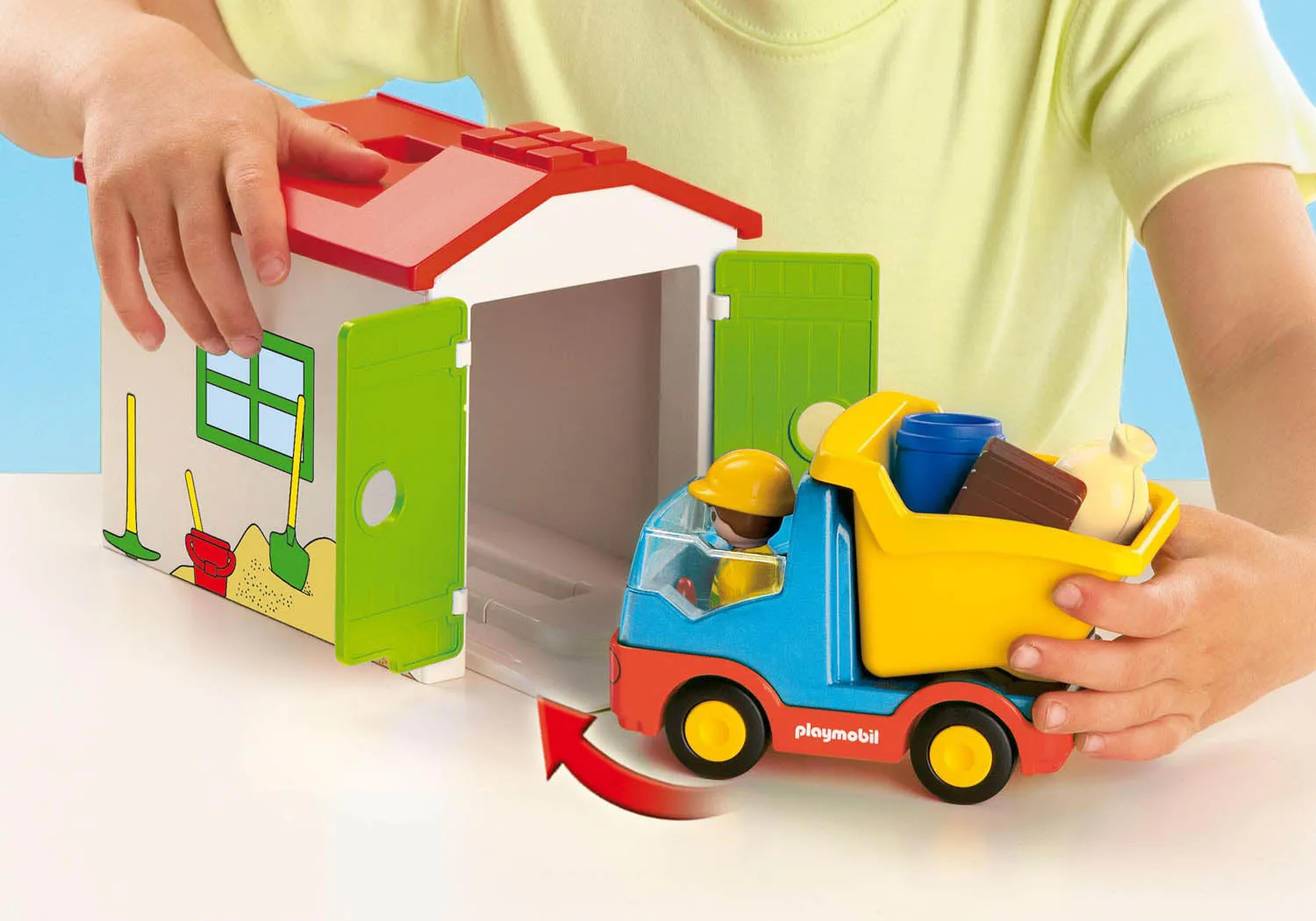 Playmobil 1.2.3 Dump Truck