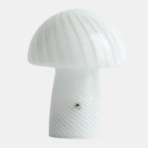 Portable Mini Glass Mushroom Lamp