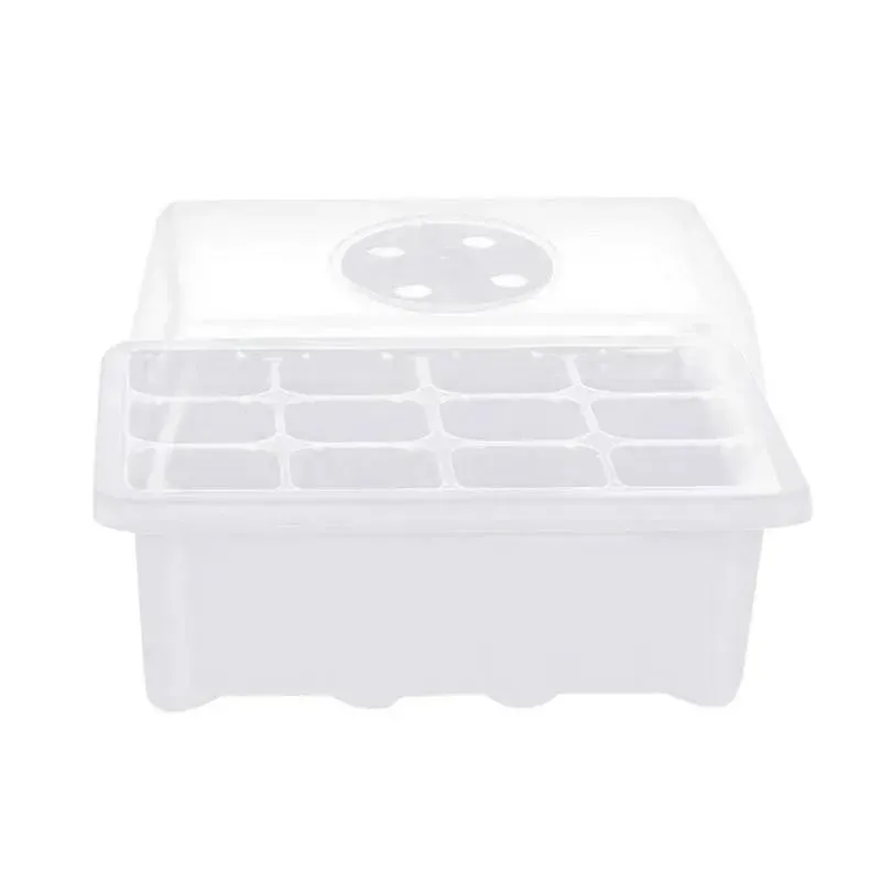 Seed Starter Tray with Transparent Cover for Plant Growth