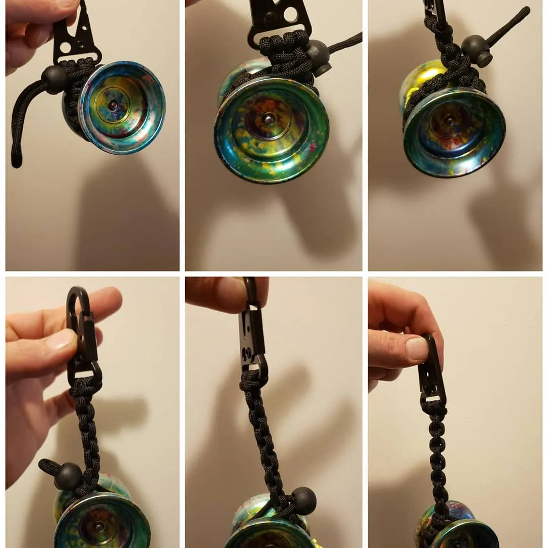 Sergeant Sling Yoyo "the clip" Yo-Yo Clip - Adjustable - Military Grade Hook - Heavy Duty Paracord