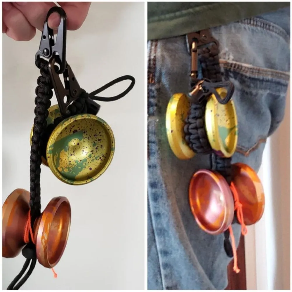 Sergeant Sling Yoyo "the clip" Yo-Yo Clip - Adjustable - Military Grade Hook - Heavy Duty Paracord