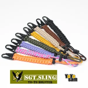 Sergeant Sling Yoyo "the clip" Yo-Yo Clip - Adjustable - Military Grade Hook - Heavy Duty Paracord