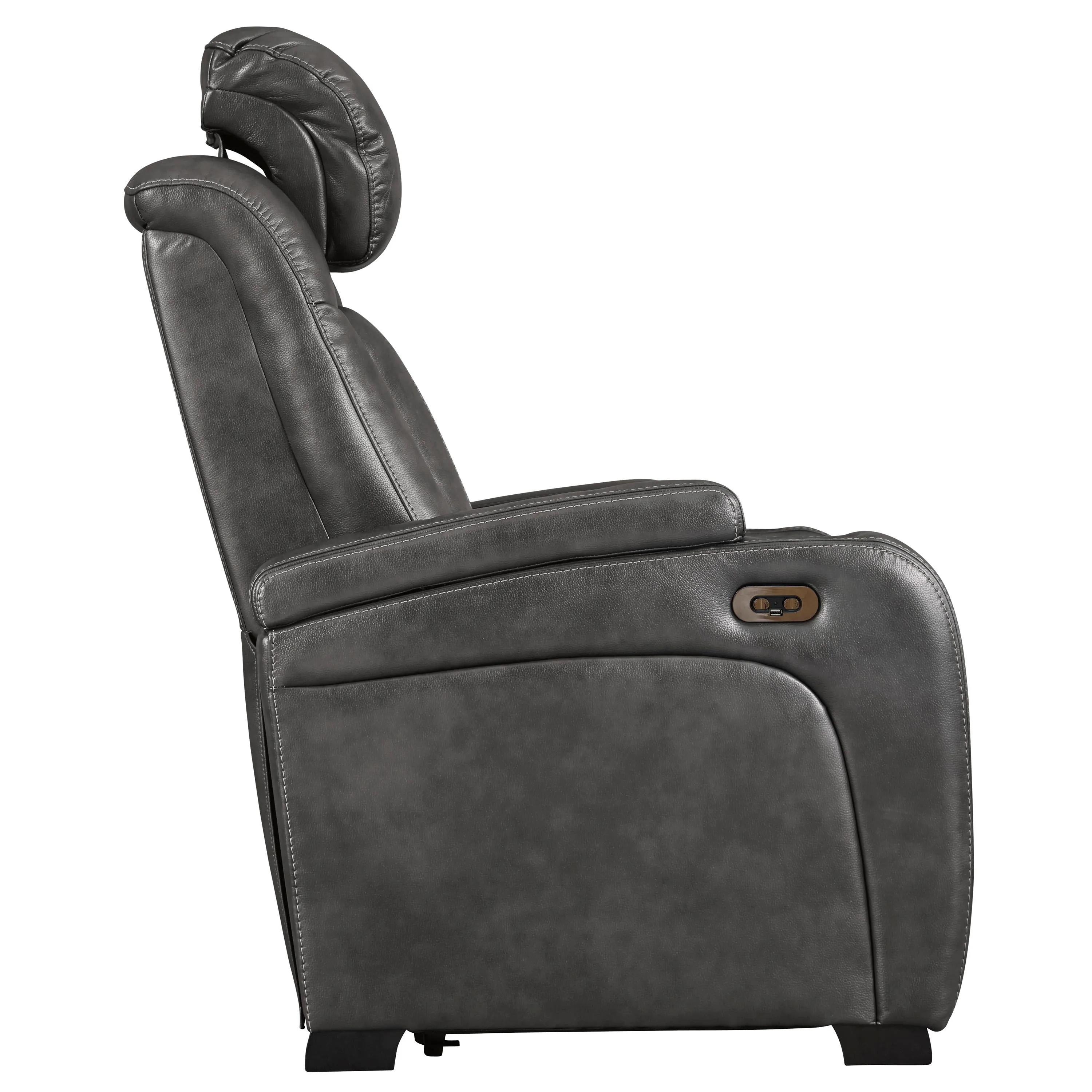 Signature Design by Ashley Turbulance Power Leather Look Recliner 8500113C