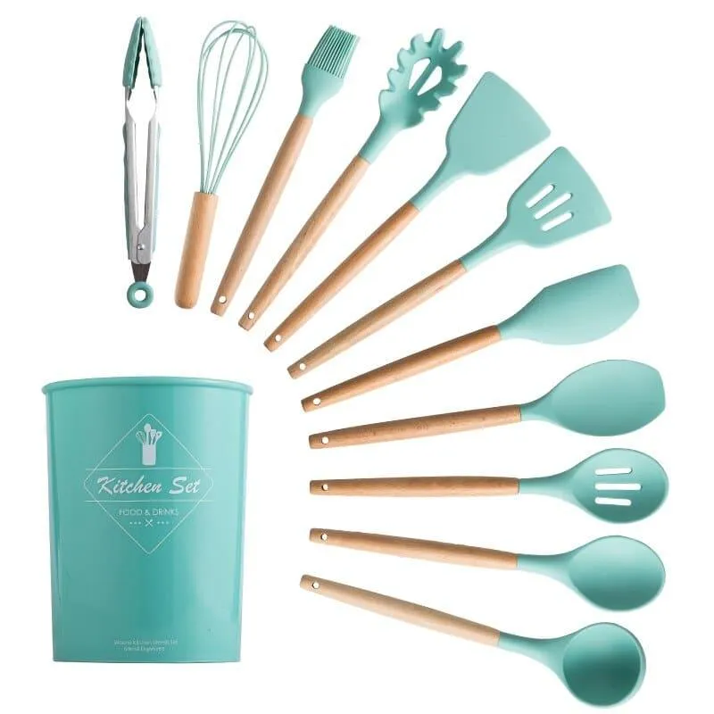Silicone Cooking Utensils Set