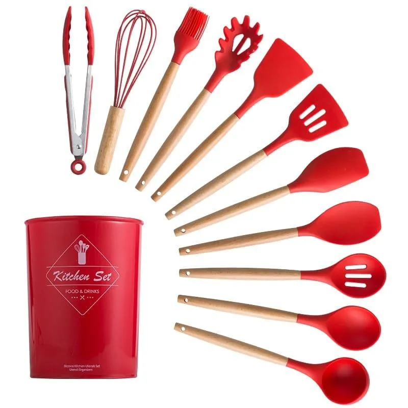 Silicone Cooking Utensils Set