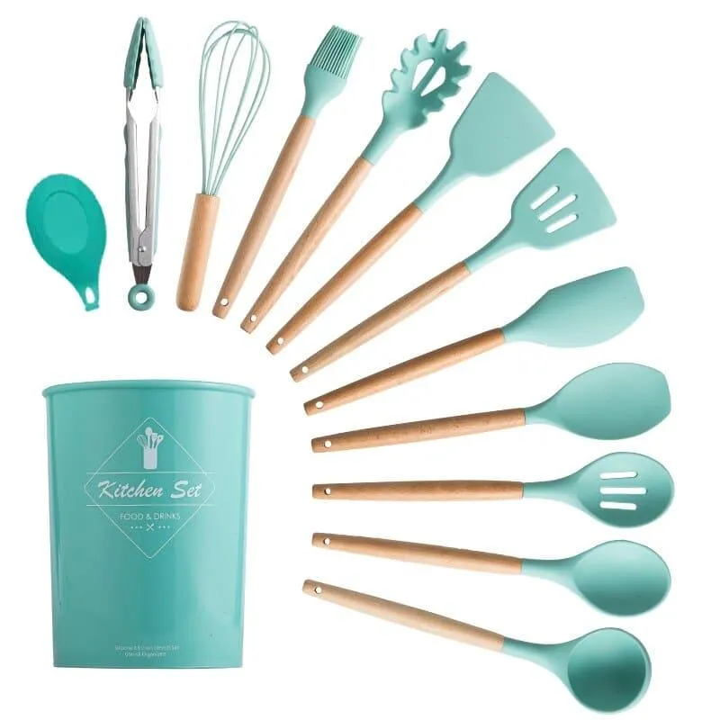 Silicone Cooking Utensils Set