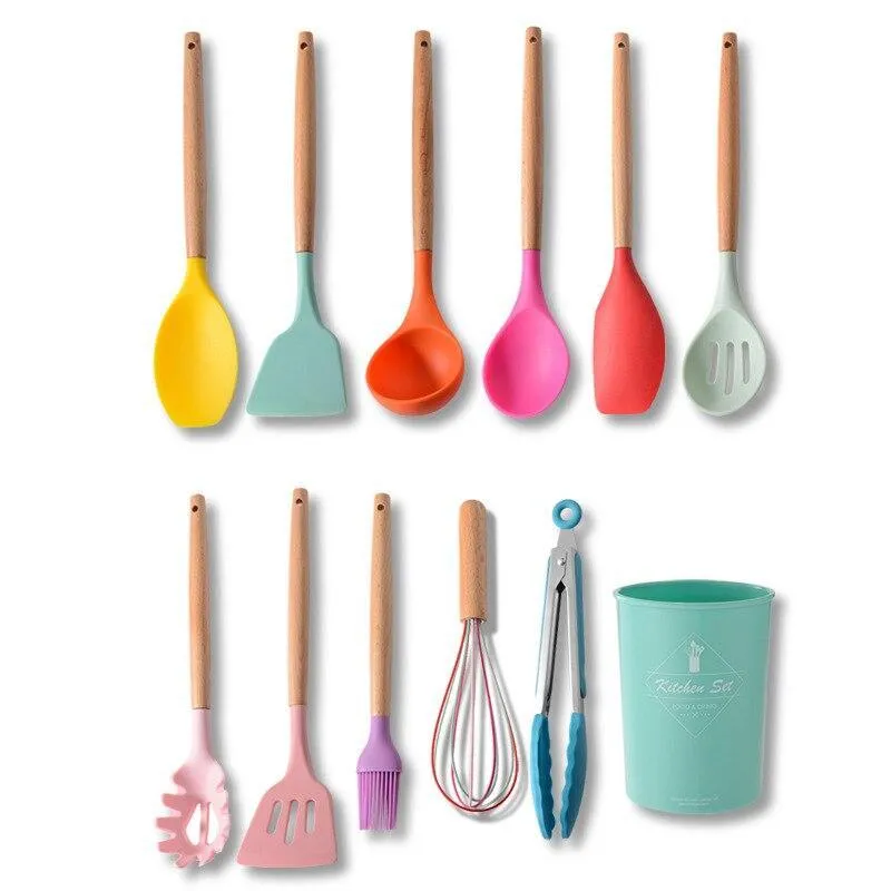 Silicone Cooking Utensils Set