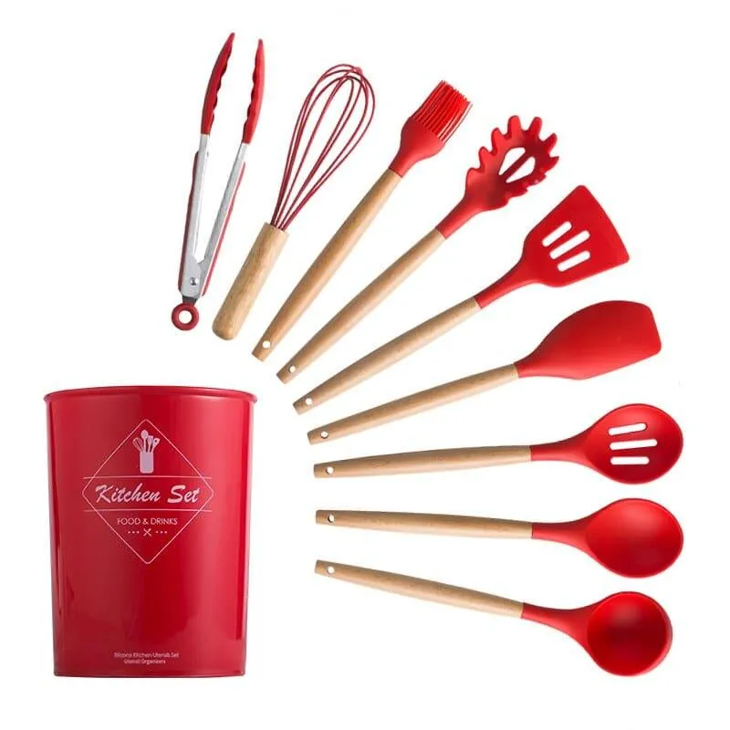 Silicone Cooking Utensils Set