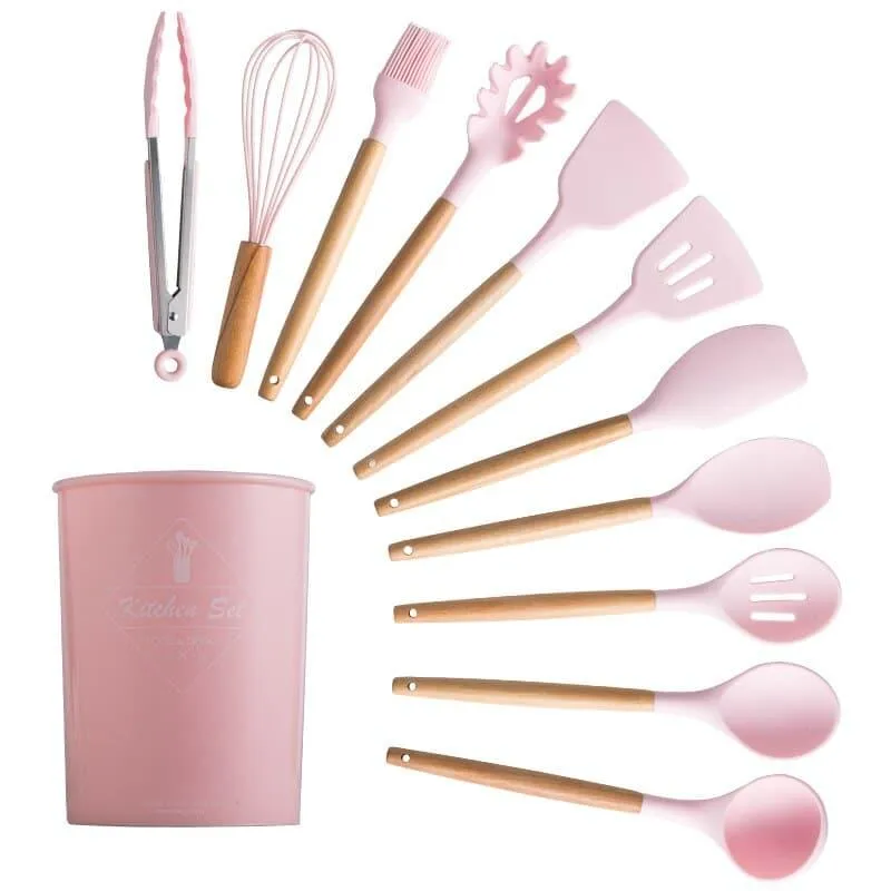 Silicone Cooking Utensils Set