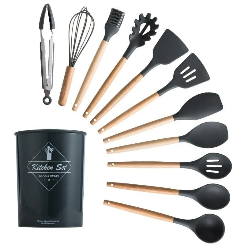 Silicone Cooking Utensils Set