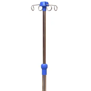 Smart Care I.V. Stand with Wheel Imported
