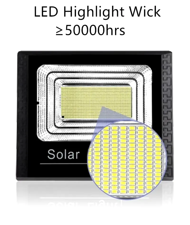 Solar Flood Light Led Light Solar Lamp Outdoor Waterproof Wall Lamp Projector Led Solar Lamps Multi-Function Garden Lighting