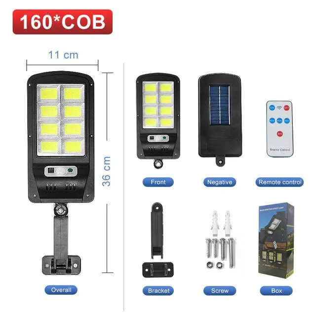 Solar Led Light Outdoor Garden Light Waterproof Solar Lamps 8000W