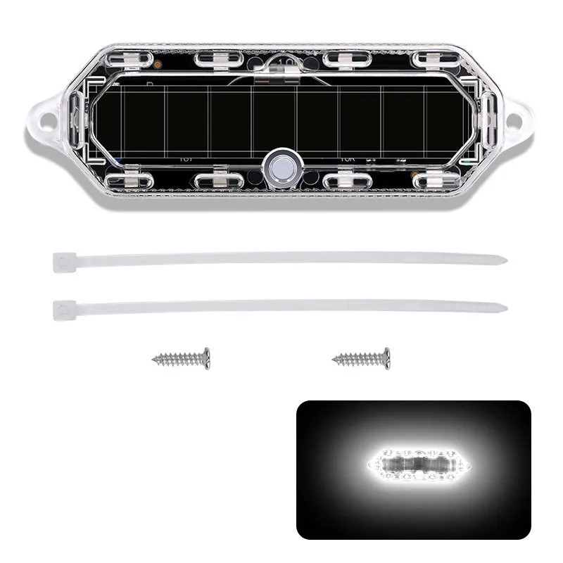 Solar-Power LED Strobe Lights for Cars