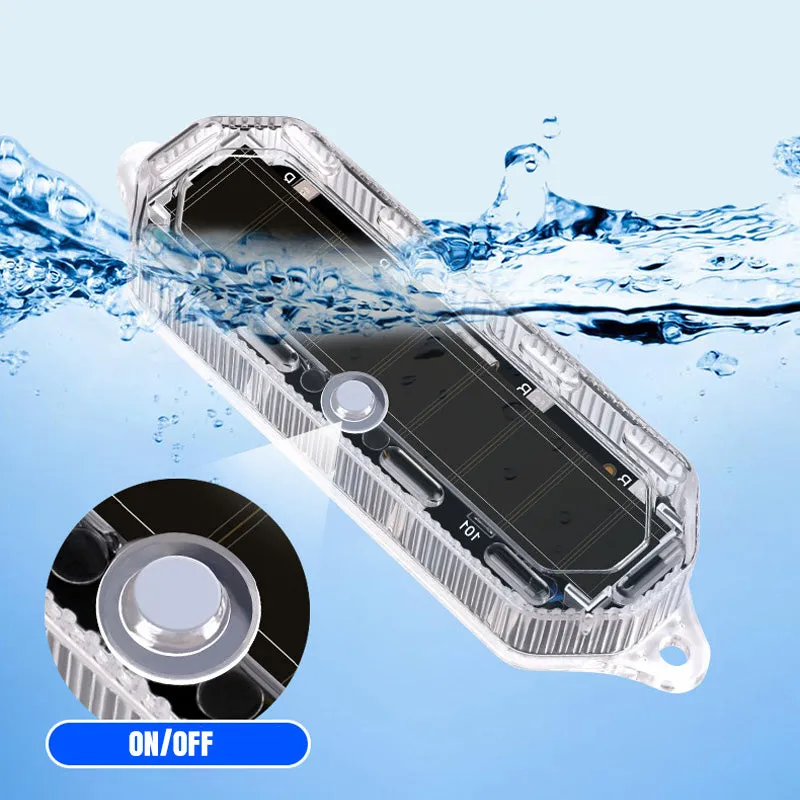 Solar-Power LED Strobe Lights for Cars