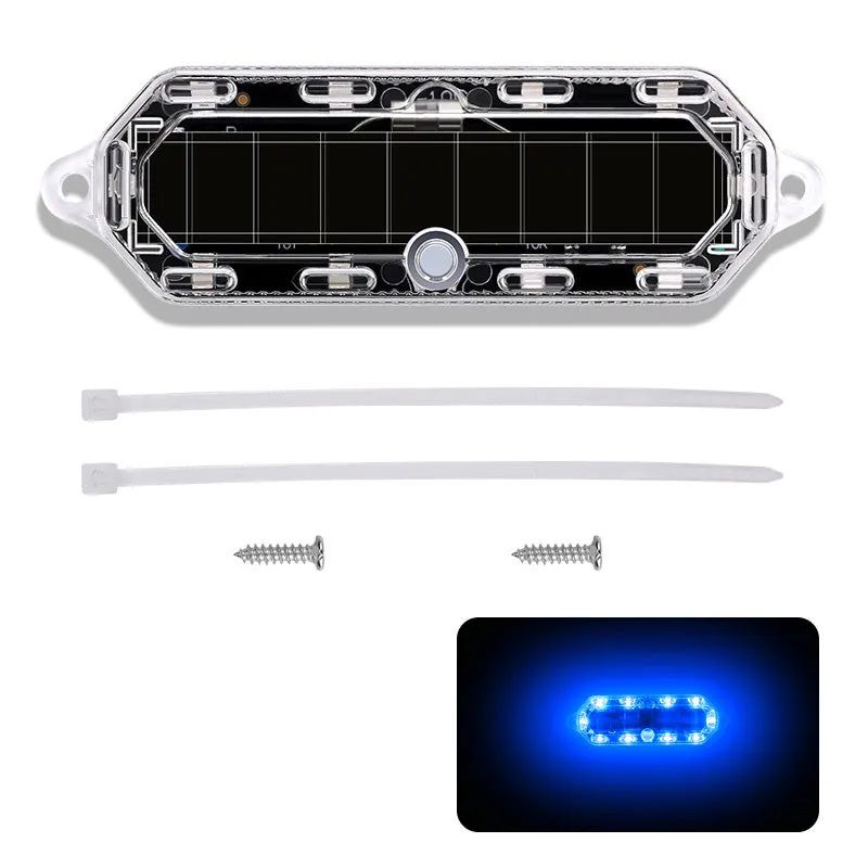 Solar-Power LED Strobe Lights for Cars