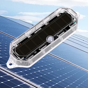 Solar-Power LED Strobe Lights for Cars