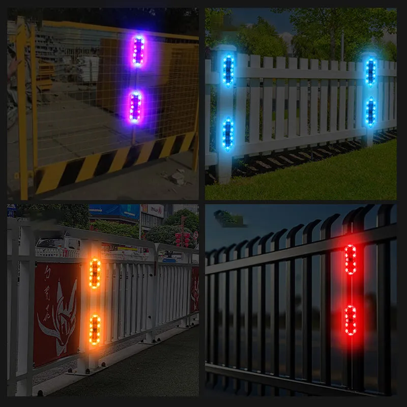 Solar-Power LED Strobe Lights for Cars