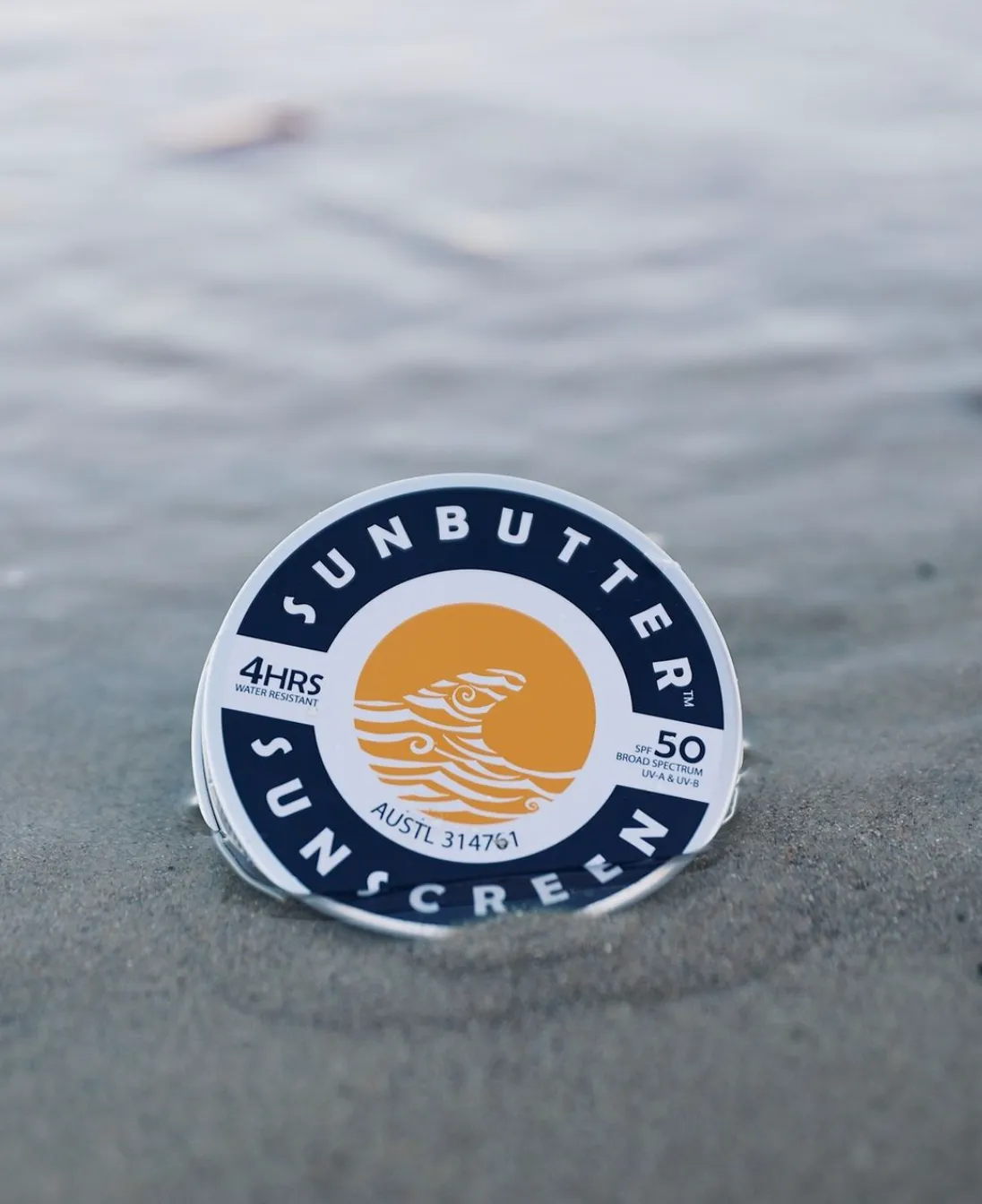 SunButter Water Resistant Reef Safe Sunscreen SPF50 -100g