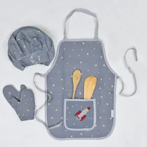 To The Moon & Back  - Apron Set (Apron   Cap   Glove)