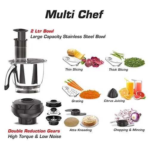 Vidiem ADC MG 579A, 750 Watts Mixer Grinder