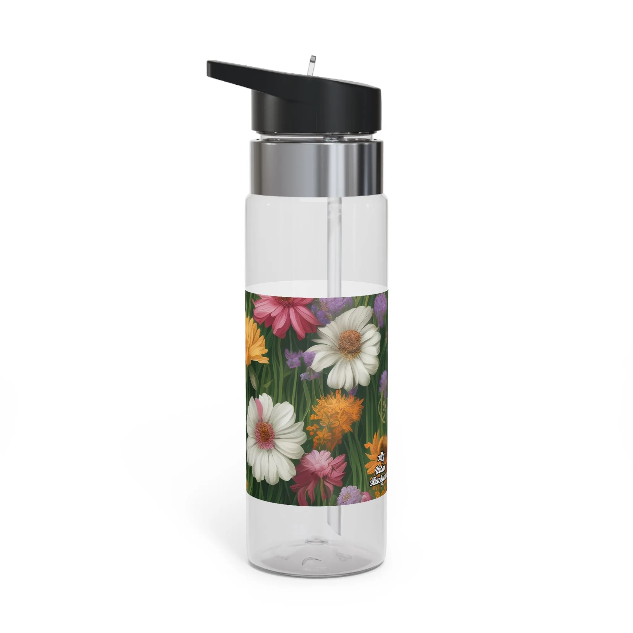 Wildflower Field, 20oz Sport Water Bottle, BPA-Free, Tritan™ plastic