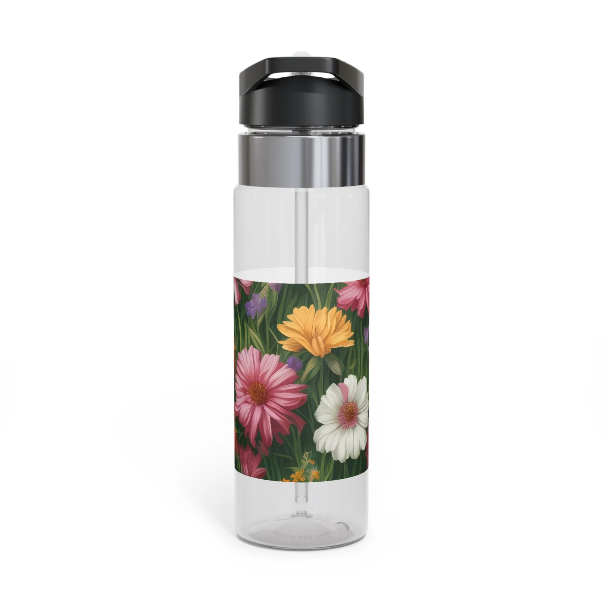 Wildflower Field, 20oz Sport Water Bottle, BPA-Free, Tritan™ plastic