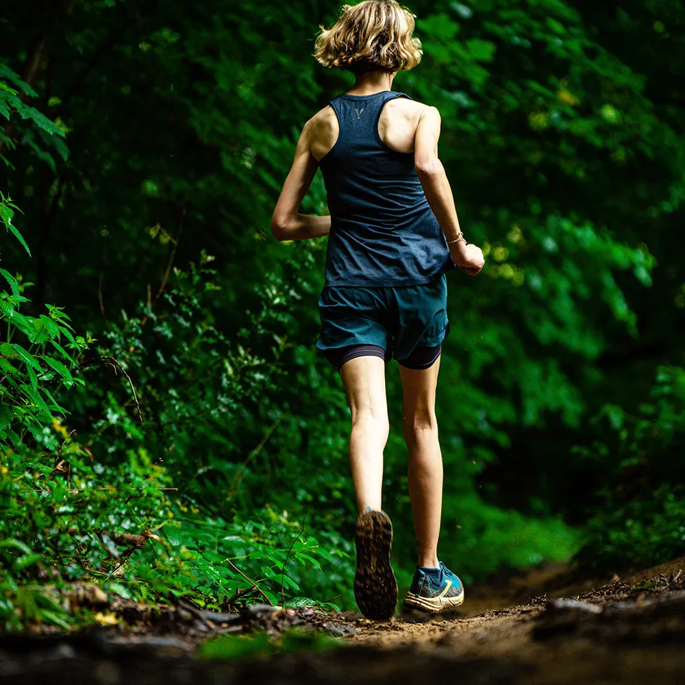 Womens Stellar Tech Singlet (Navy)
