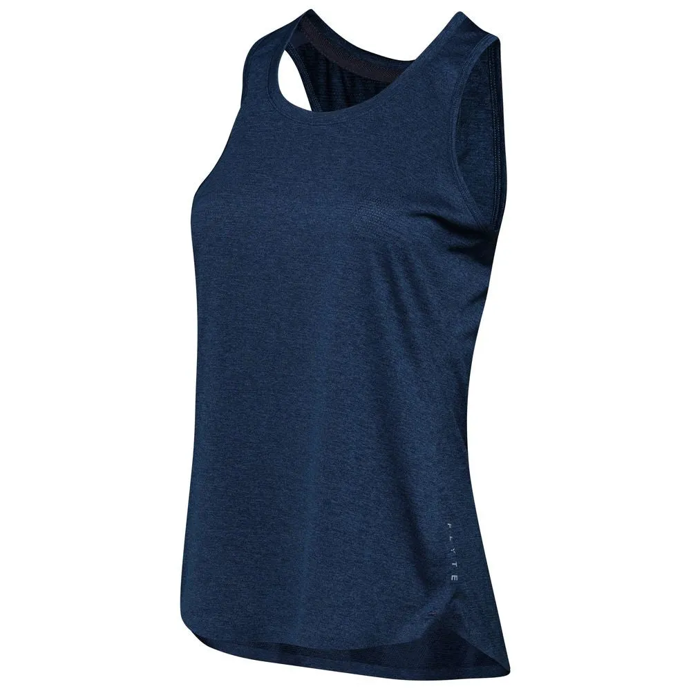 Womens Stellar Tech Singlet (Navy)