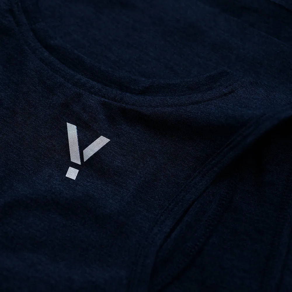 Womens Stellar Tech Singlet (Navy)