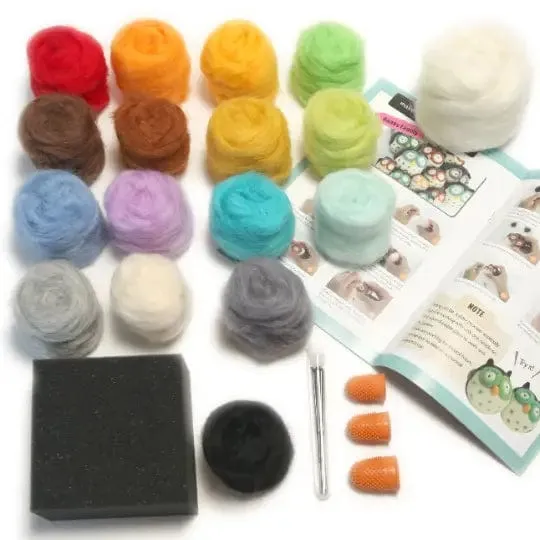 Woolbuddy Needle Felting Starter Kit