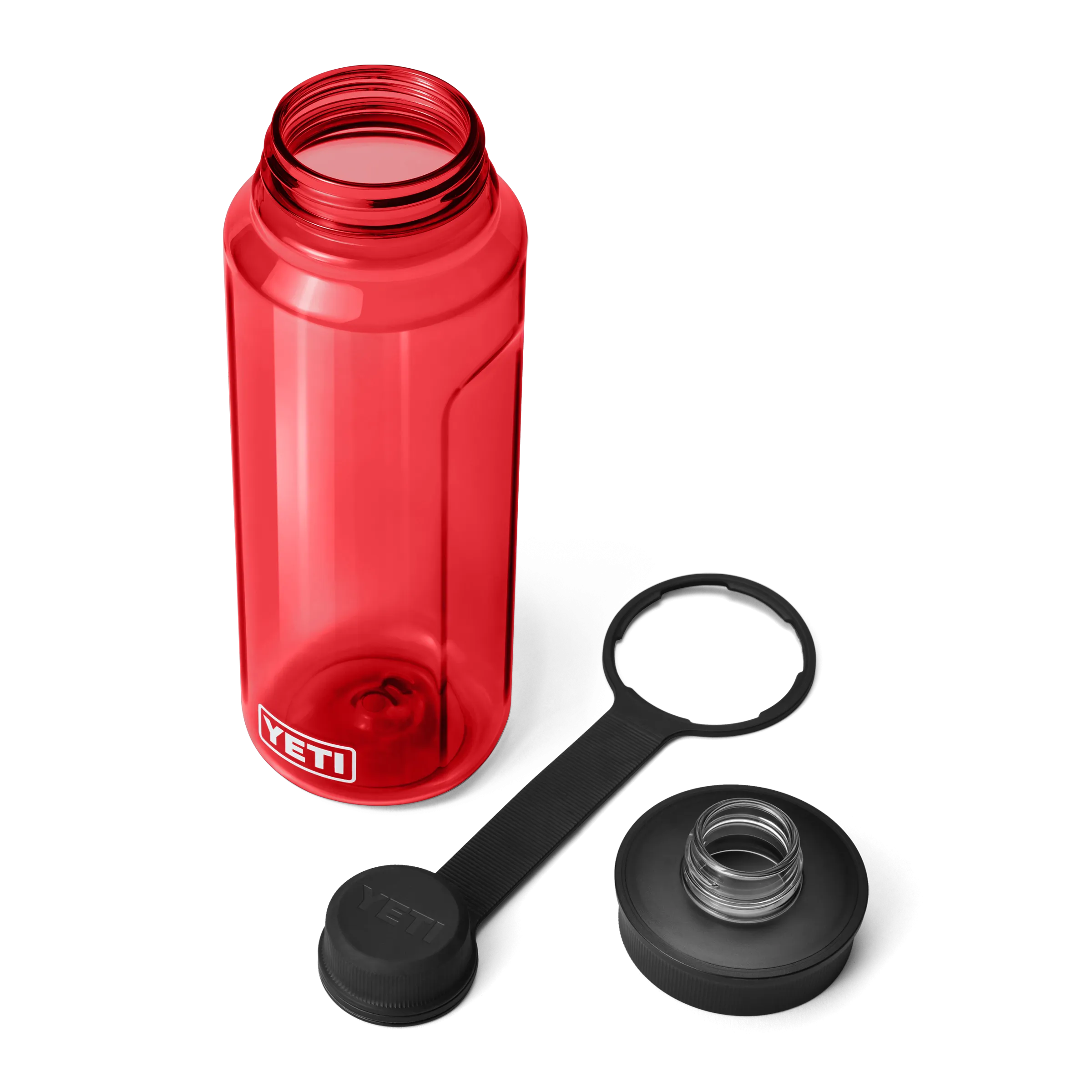 Yeti Yonder 1L Water Bottle With Tether Cap  - Rescue Red
